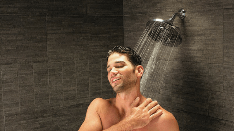 regular shower for less body odor
